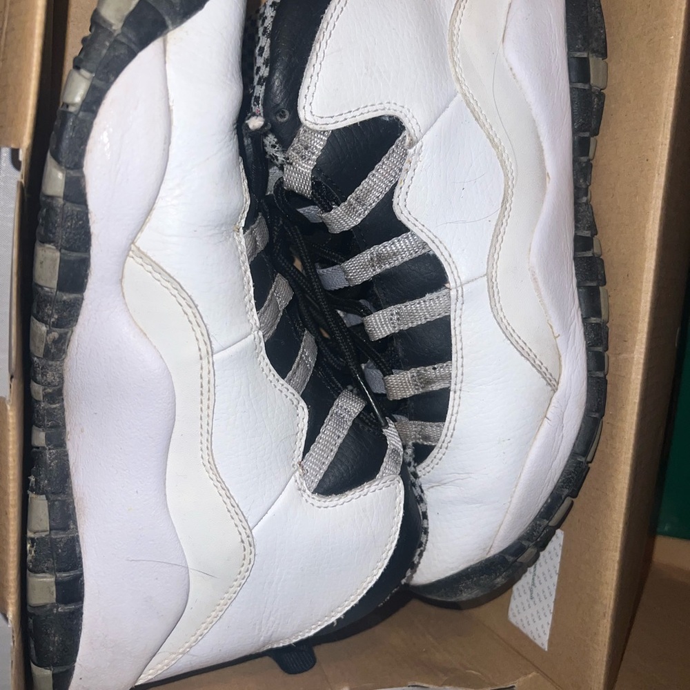 White and Black Sneakers